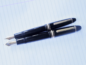 Mont Blanc Pens By Batch1928 44 (Own work) [Public domain], via Wikimedia Commons